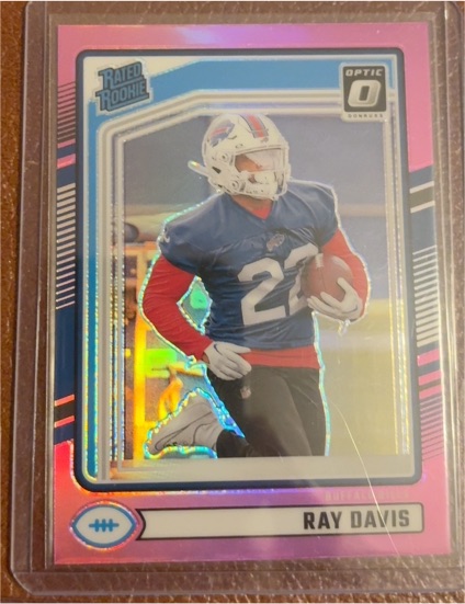 2024 Panini Donruss Optic #316 Ray Davis — front