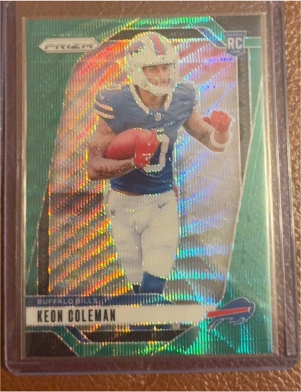 2024 Panini Prizm #362 Keon Coleman — front