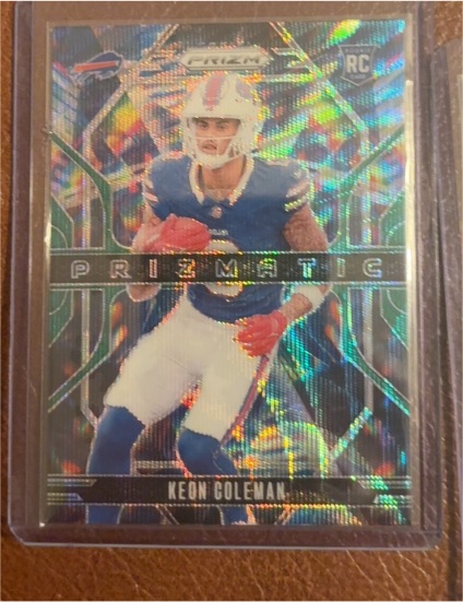 2024 Panini Prizm #15 Keon Coleman — front