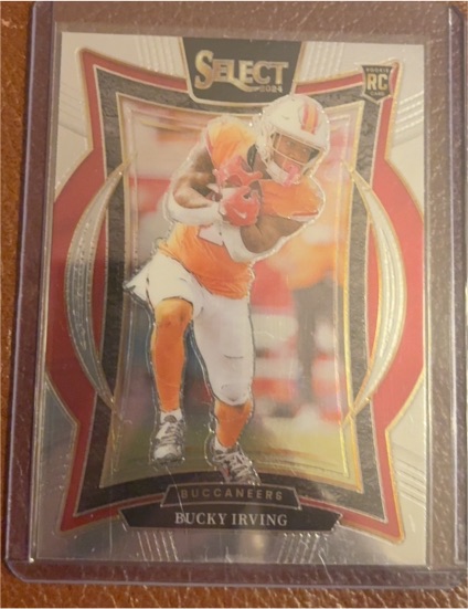 2024 Panini Select #4 Bucky Irving — front