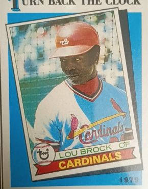 1989 Topps #662 Lou Brock — front