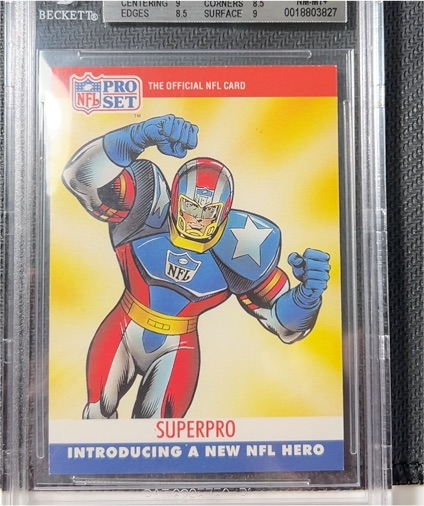 1990 Pro Set #NNO SuperPro — front