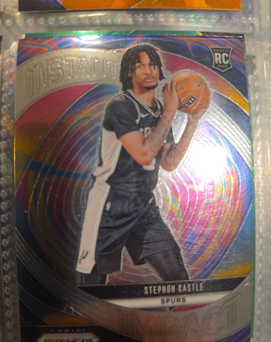 2024-25 Panini Prizm Instant Impact #4 Stephon Castle — front