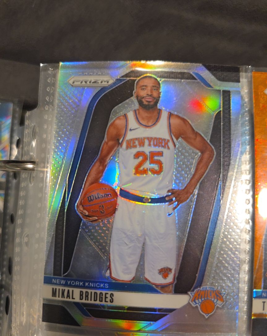 2024-25 Panini Prizm #15 Mikal Bridges — front