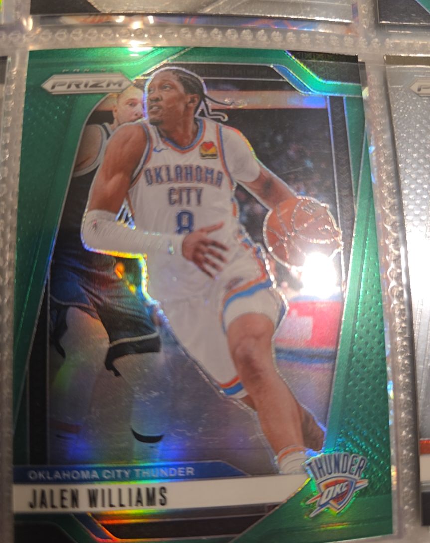 2024-25 Panini Prizm #65 Jalen Williams — front