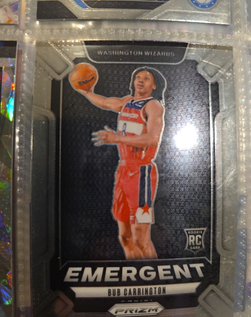 2024-25 Panini Prizm #20 Bub Carrington Emergent — front