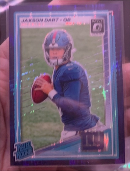 2025 Panini Donruss Optic #400 Jaxson Dart — front