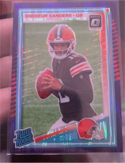 2025 Panini Donruss Optic #203 Shedeur Sanders — front