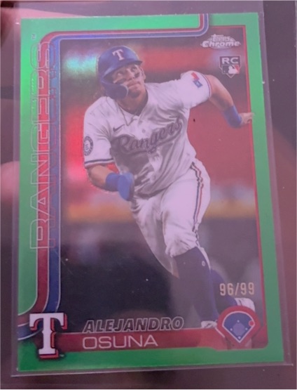 2025 Topps Chrome Update #USC174 Alejandro Osuna — front