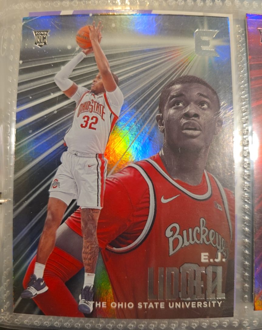 2022 Panini Chronicles Draft Picks Essentials #8 E.J. Liddell — front