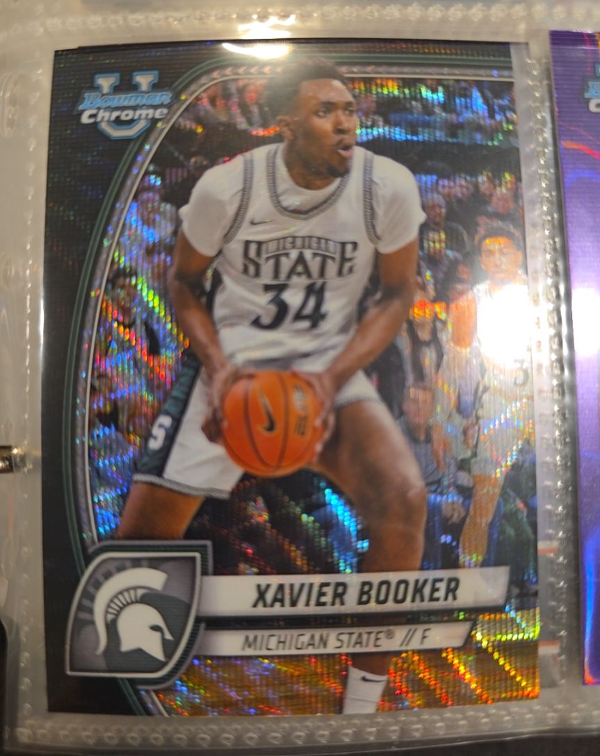 2024-25 Bowman University Chrome #ALT-9 Xavier Booker — front