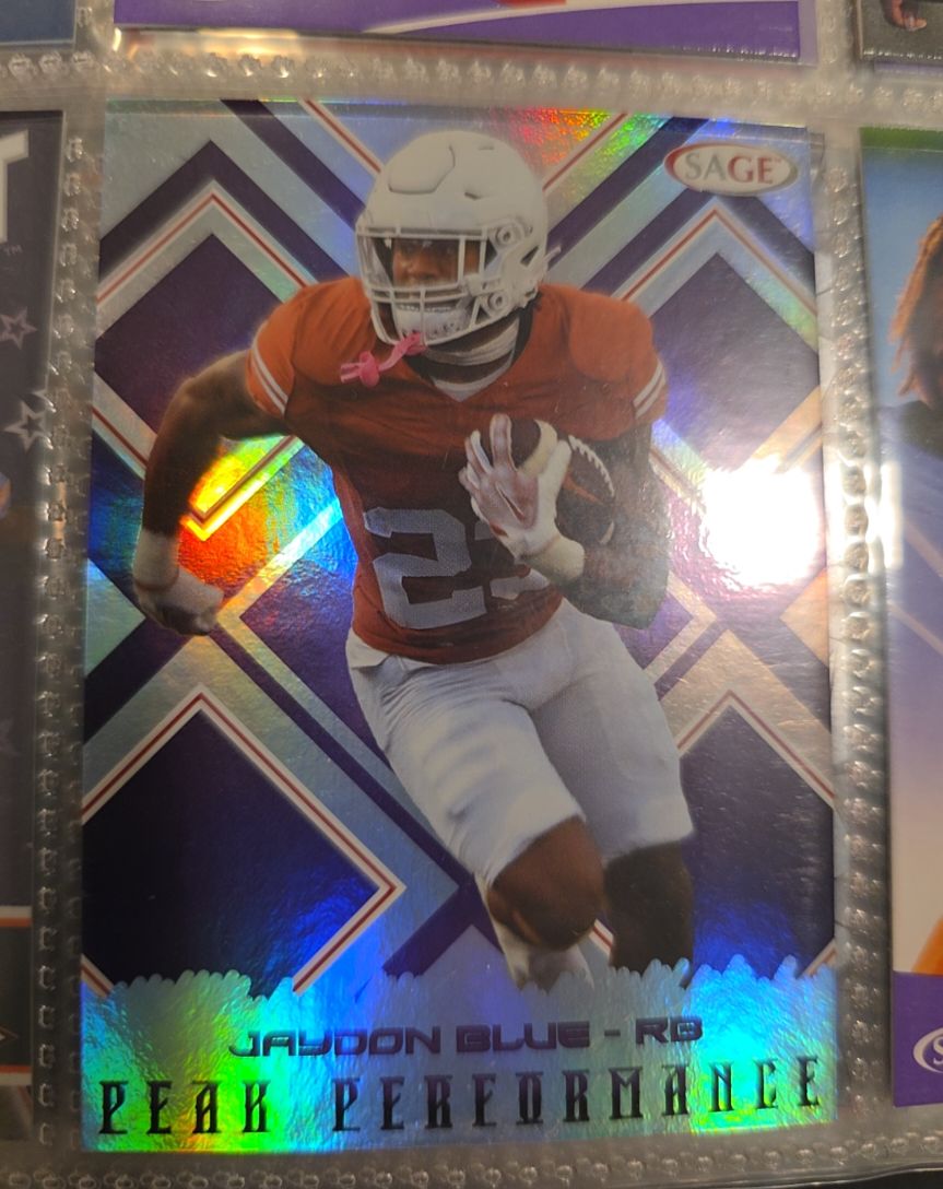 2025 Sage Peak Performance #PK-JB Jaydon Blue — front