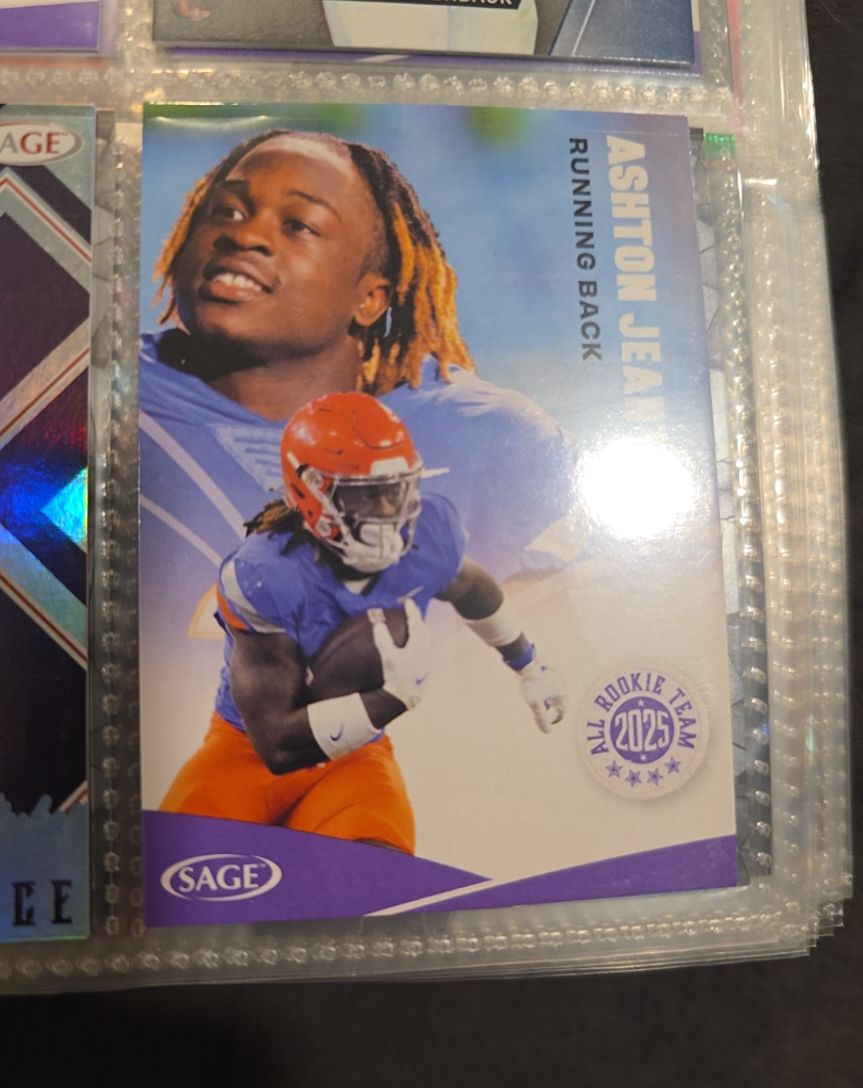 2025 Sage High Series Football #162 Ashton Jeanty — front