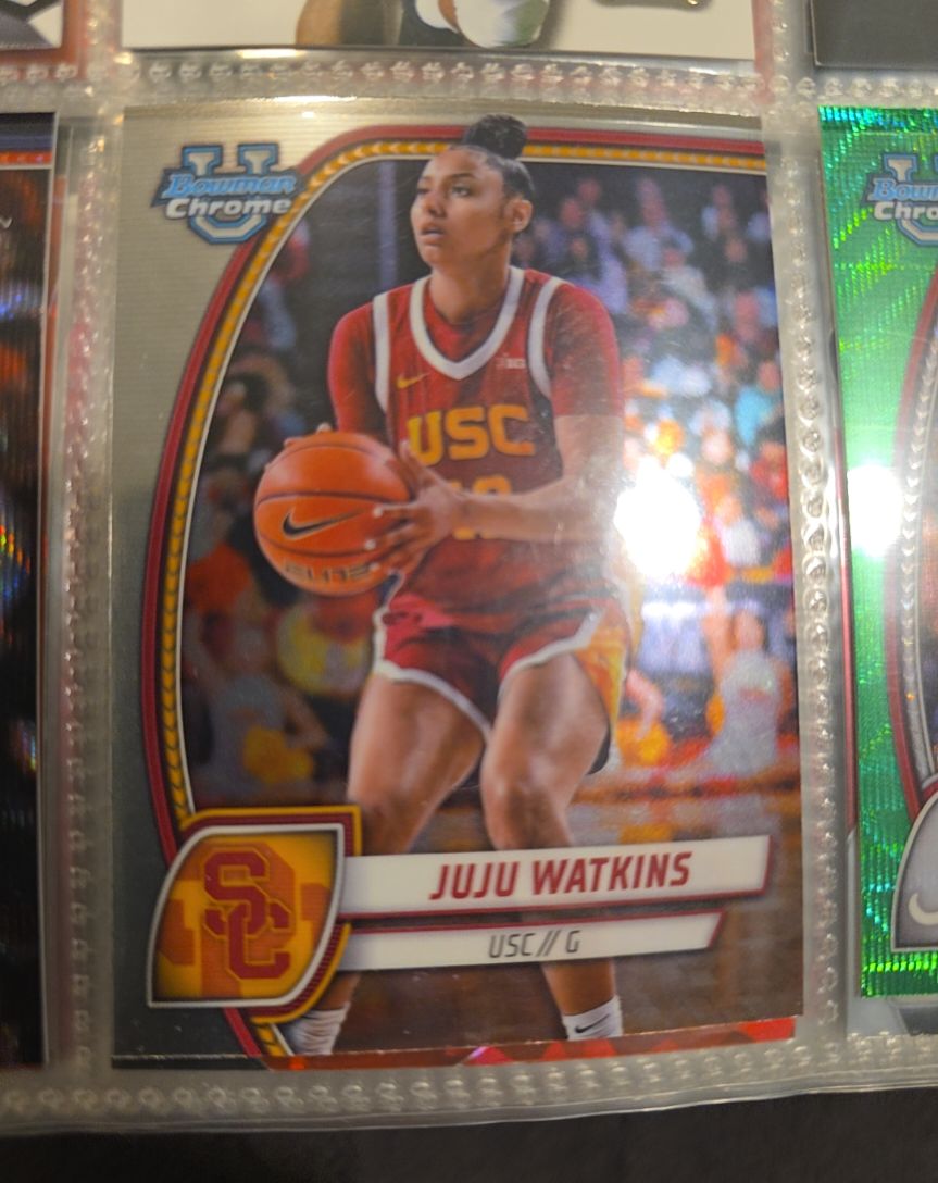 2024-25 Bowman Chrome University #37 Juju Watkins — front