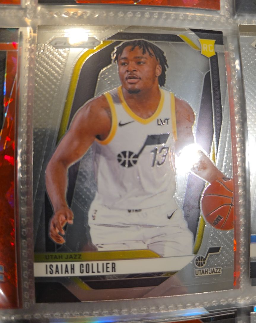2024-25 Panini Prizm #227 Isaiah Collier — front