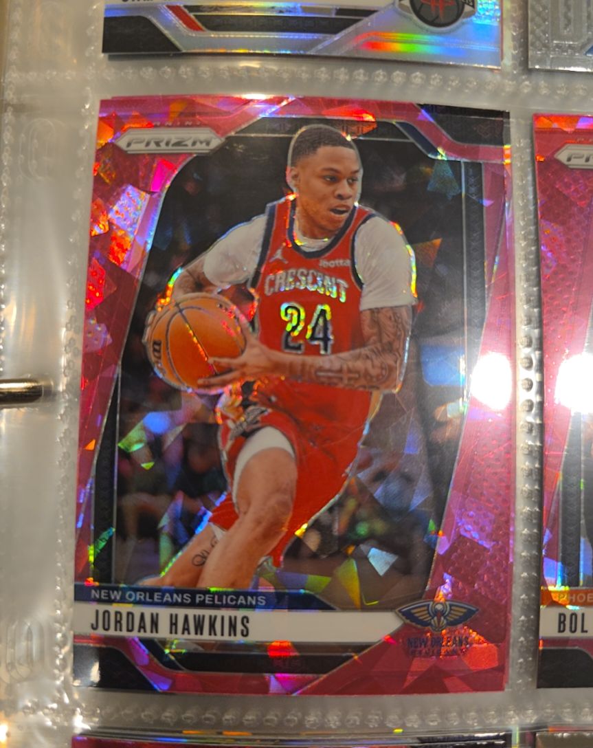 2024-25 Panini Prizm #48 Jordan Hawkins — front
