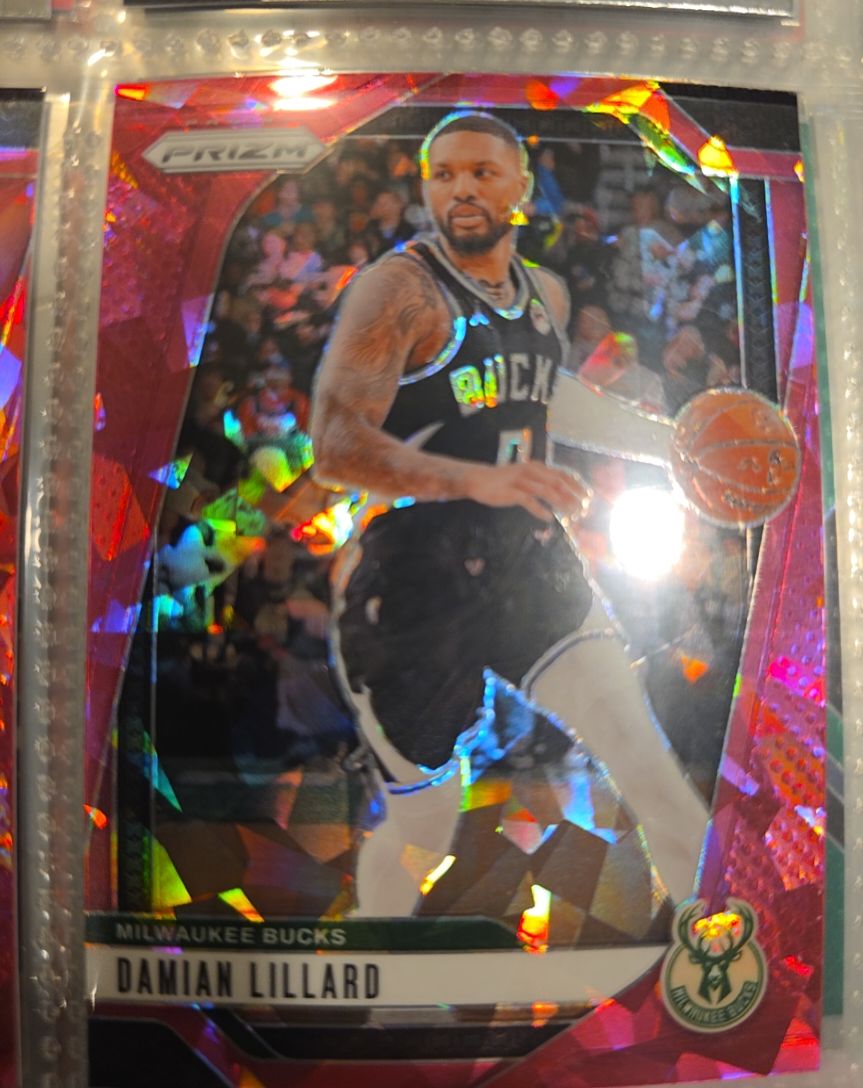 2024-25 Panini Prizm #90 Damian Lillard — front