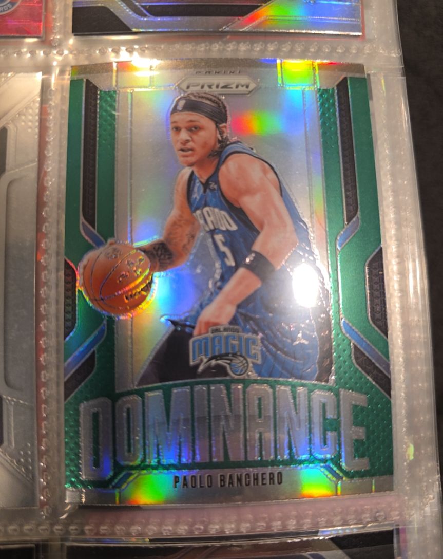 2024-25 Panini Prizm #19 Paolo Banchero Orlando Magic Dominance — front