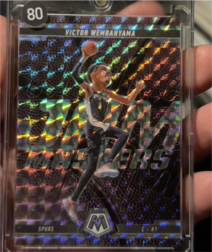 2024-25 Panini Mosaic Jam Masters #4 Victor Wembanyama — front