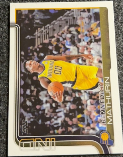 2025-26 Topps #48 Bennedict Mathurin — front