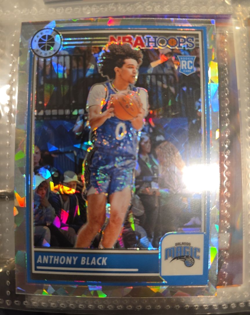 2023-24 Panini NBA Hoops Premium Stock #88 Anthony Black — front