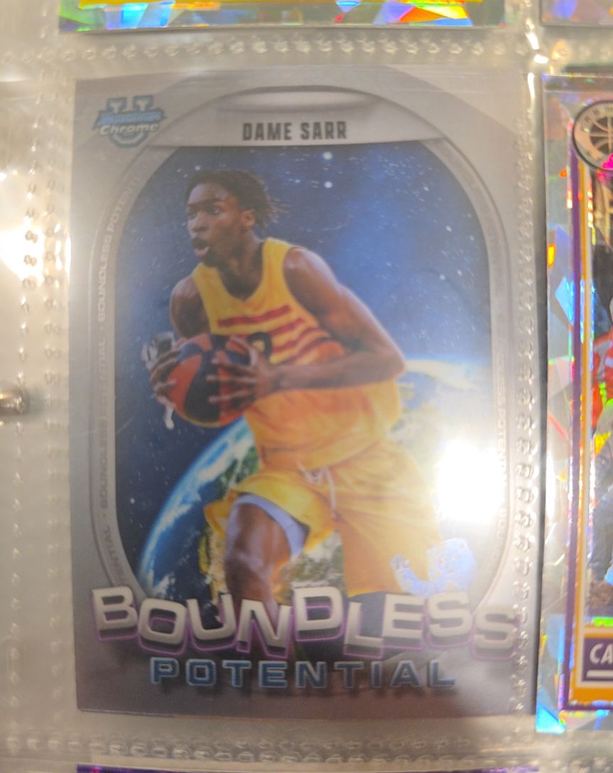 2024-25 Bowman University Chrome #BP-4 Dame Sarr — front