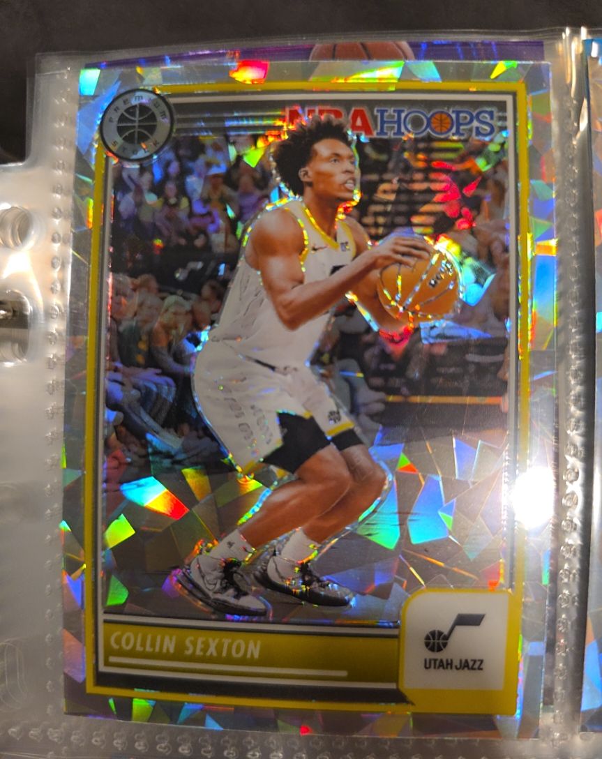 2023-24 NBA Hoops Premium Stock #131 Collin Sexton — front