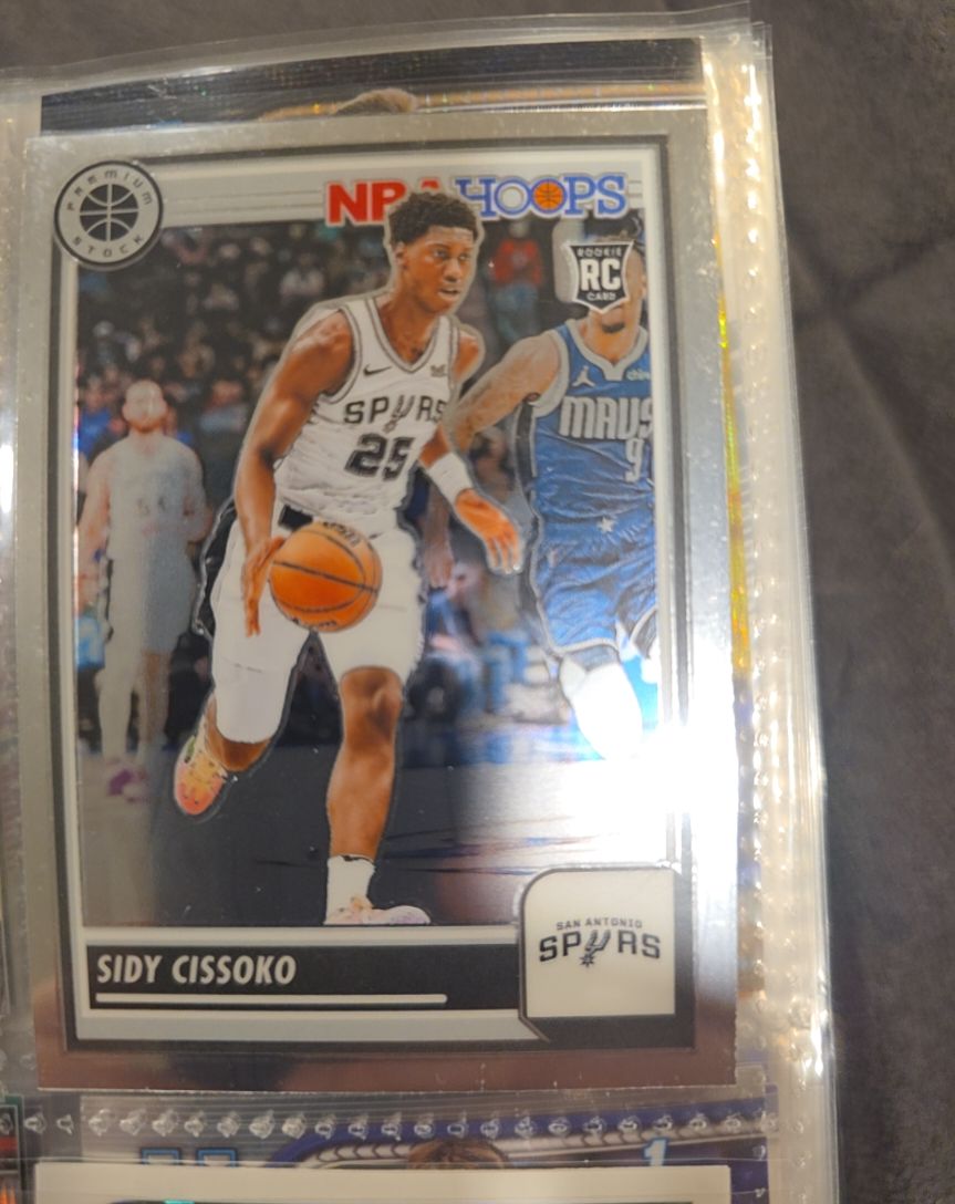 2023-24 Panini NBA Hoops Premium Stock #143 Sidy Cissoko — front