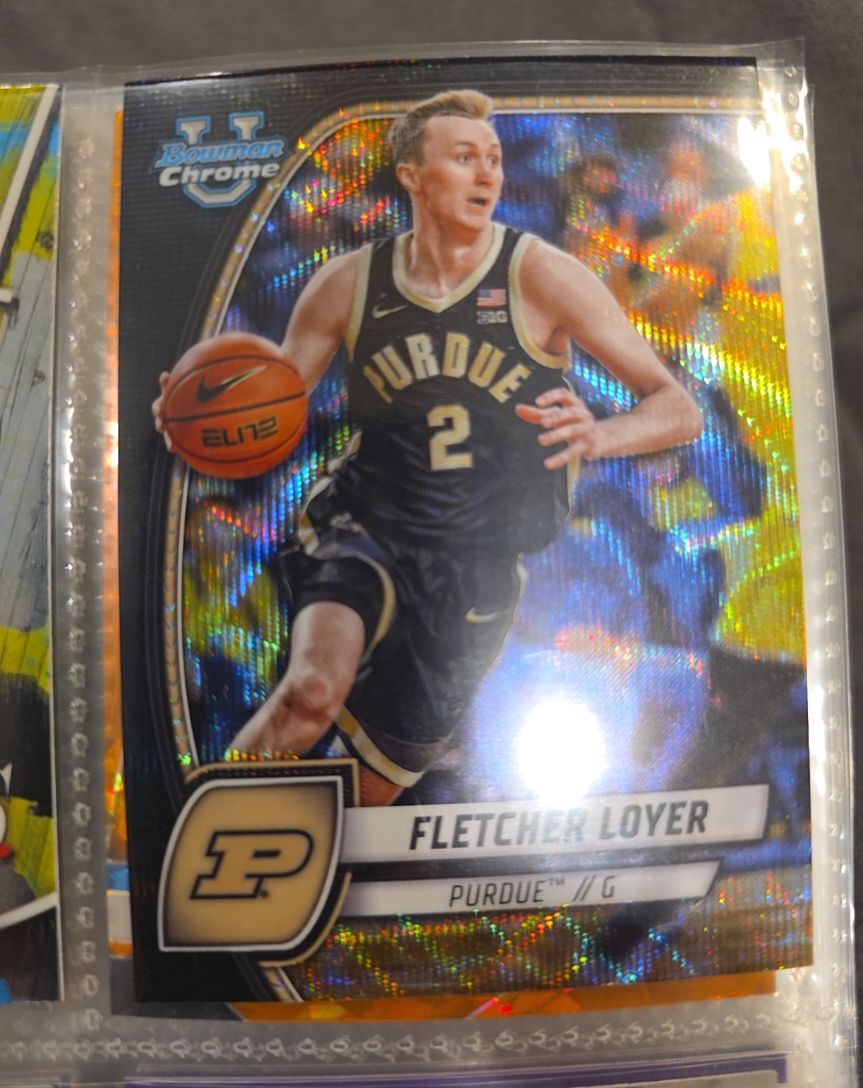 2024-25 Bowman Chrome University #97 Fletcher Loyer — front
