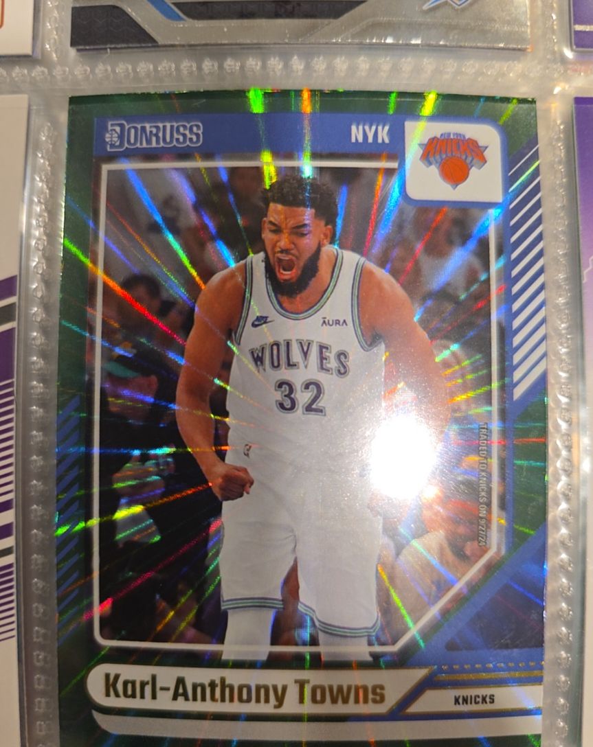 2024-25 Donruss #8 Karl-Anthony Towns — front