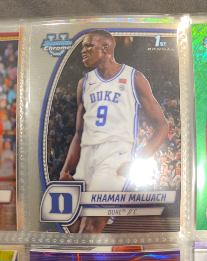 2024-25 Bowman Chrome University #46 Khaman Maluach — front