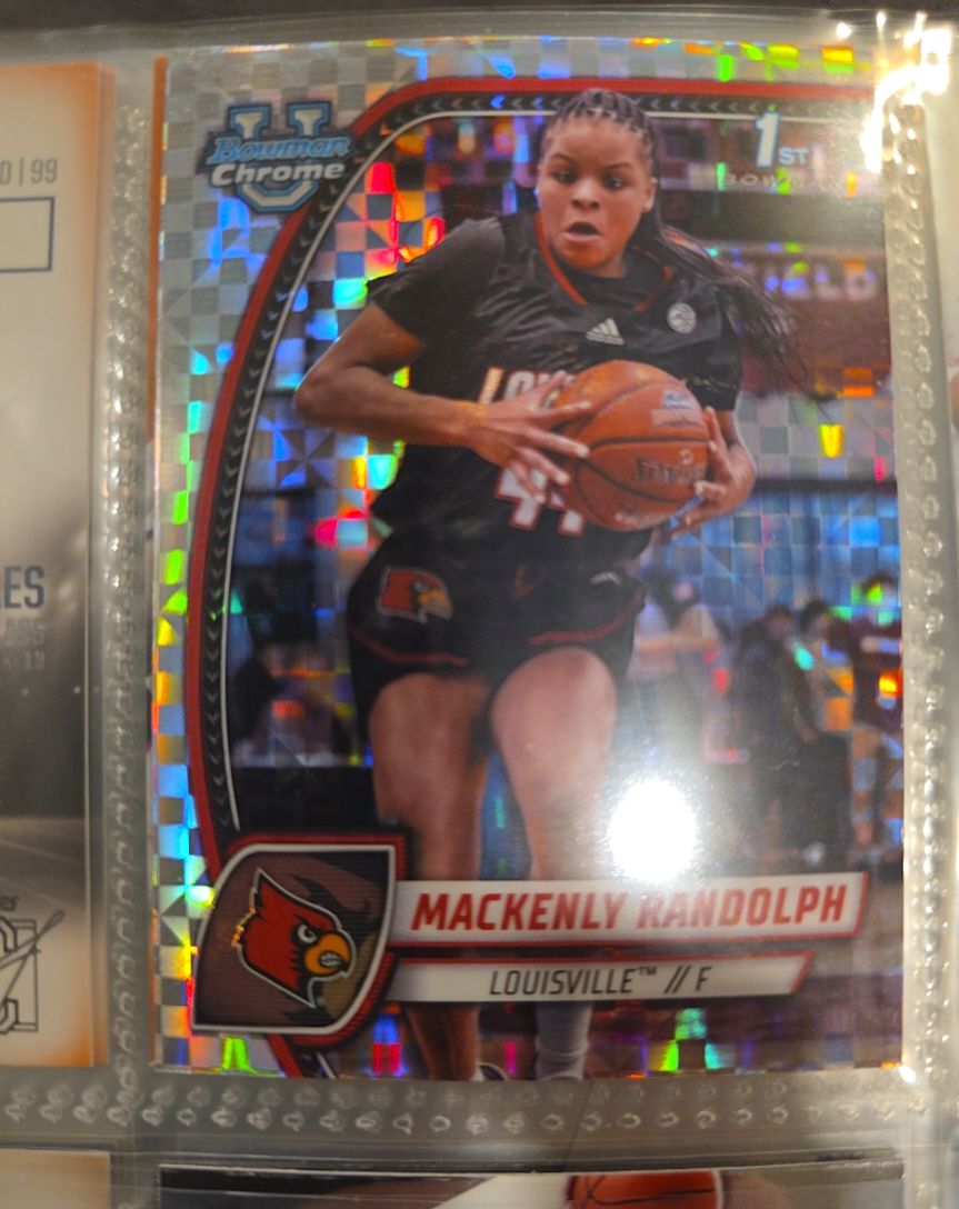 2024-25 Bowman Chrome University #53 Mackenly Randolph — front