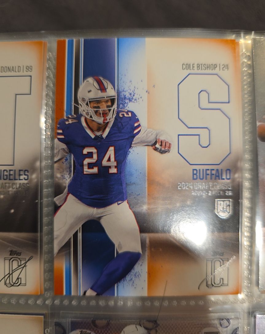 2024 Topps Signature Class #74 Cole Bishop — front