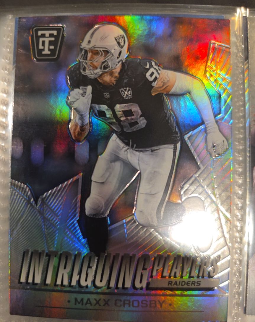 2024 Panini Totally Certified #11 Maxx Crosby Intriguing Players Mirror — front