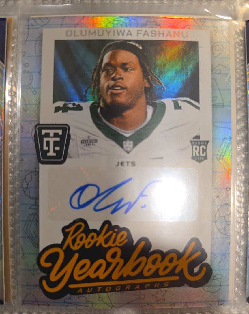 2024 Panini Totally Certified Rookie Yearbook #RYA-OFU Olumuyiwa Fashanu — front