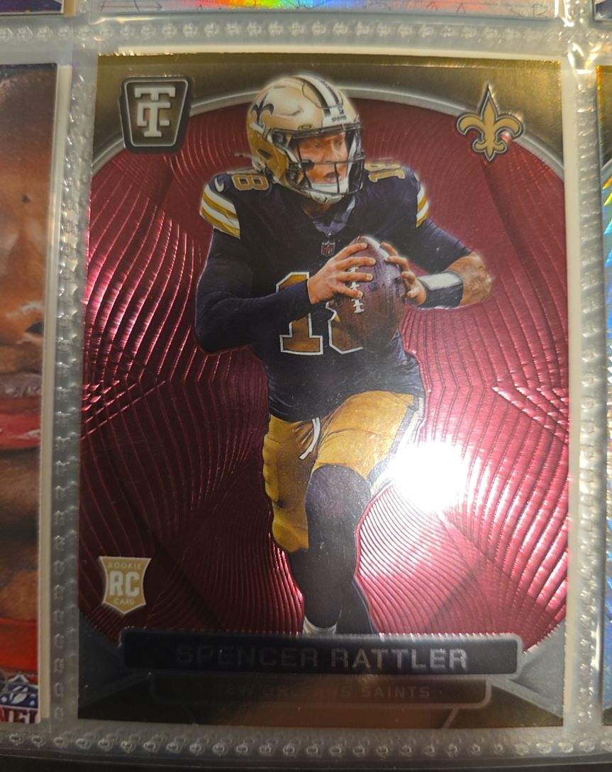 2024 Panini Totally Certified #166 Spencer Rattler — front