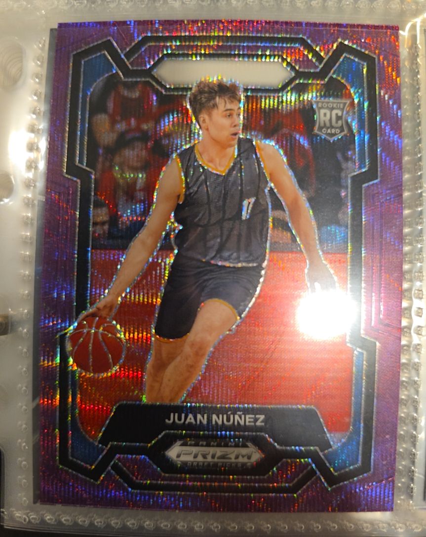 2024 Panini Prizm Draft Picks #36 Juan Nunez — front