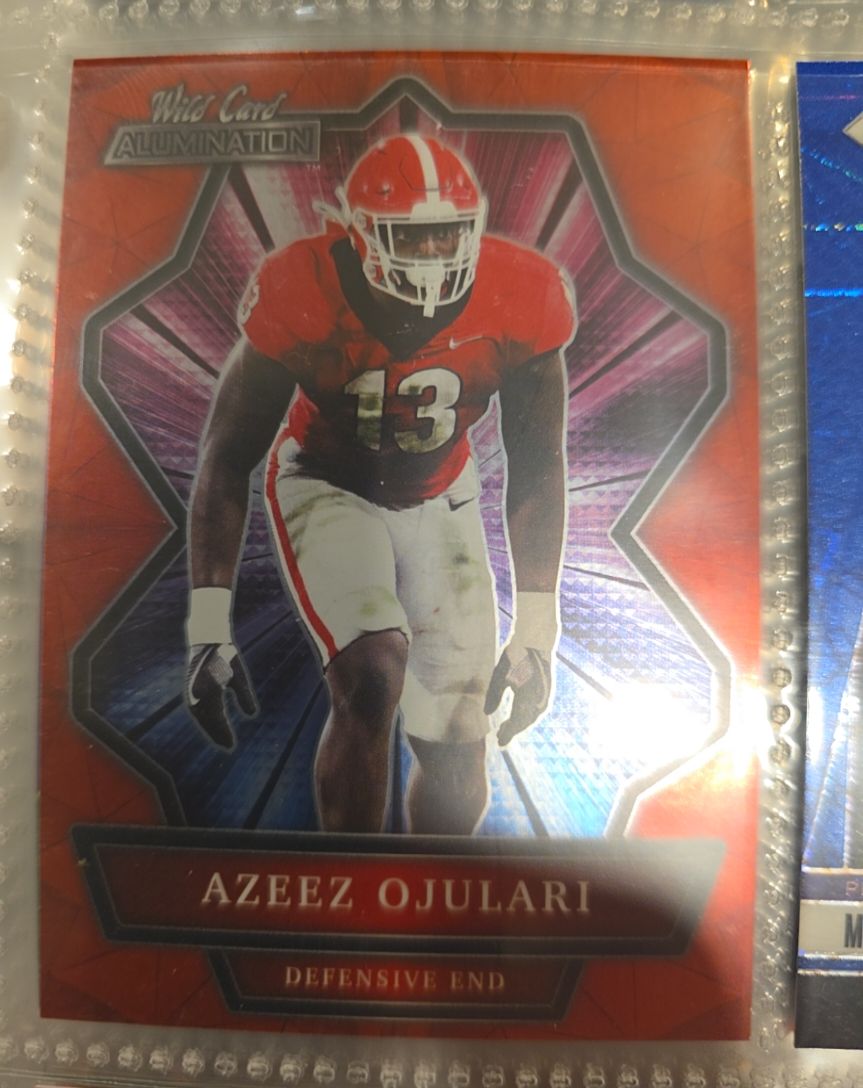 2021 Wild Card Alumination #ABC-43 Azeez Ojulari — front