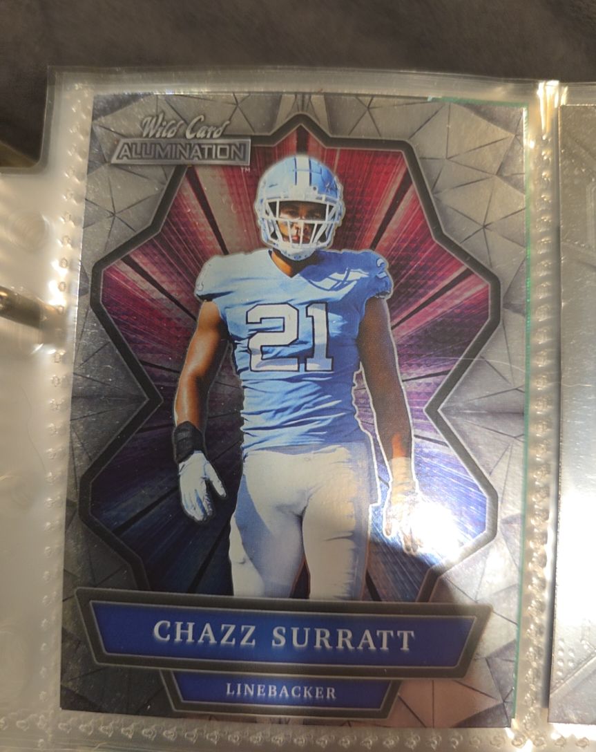 2021 Wild Card Alumination #ABC-57 Chazz Surratt — front