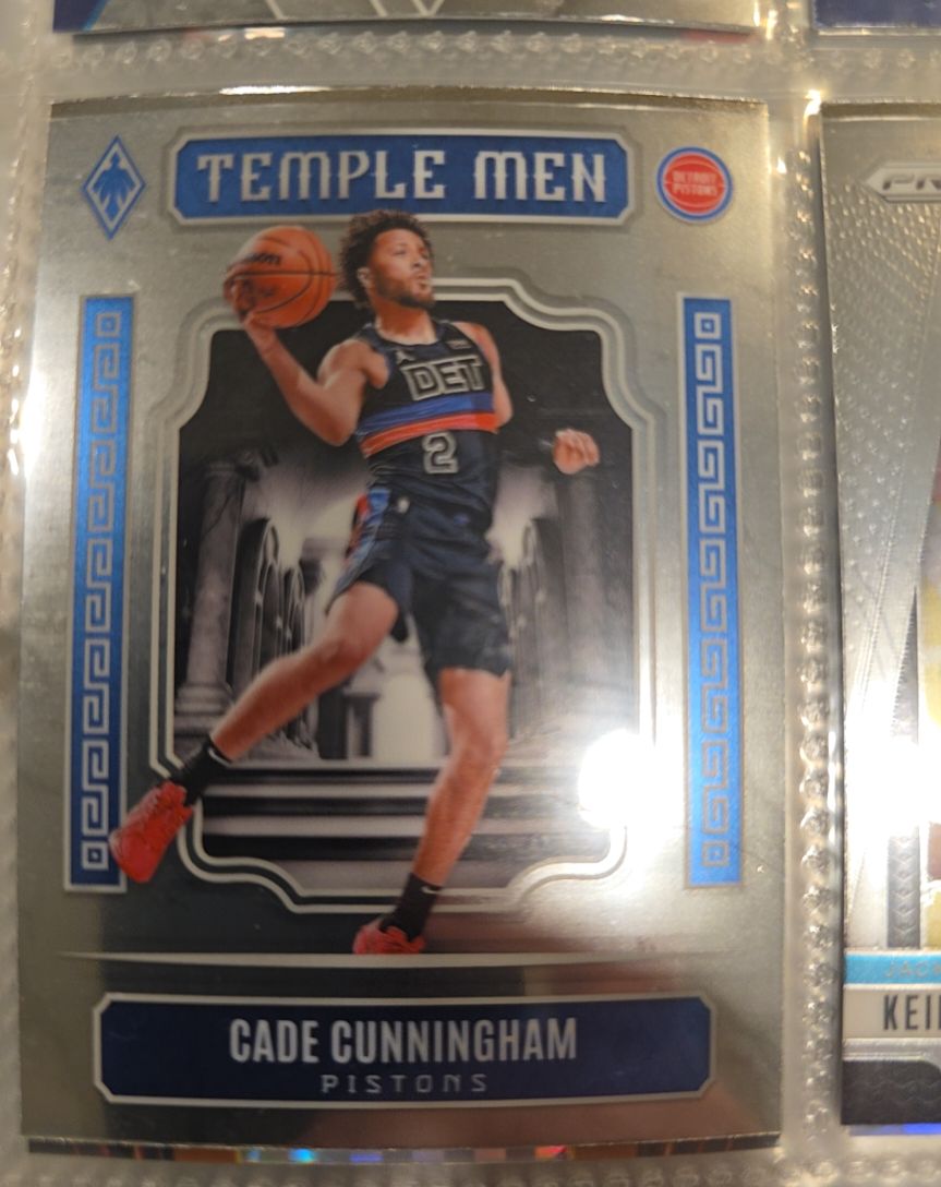 2023-24 Panini Phoenix #9 Cade Cunningham Temple Men — front
