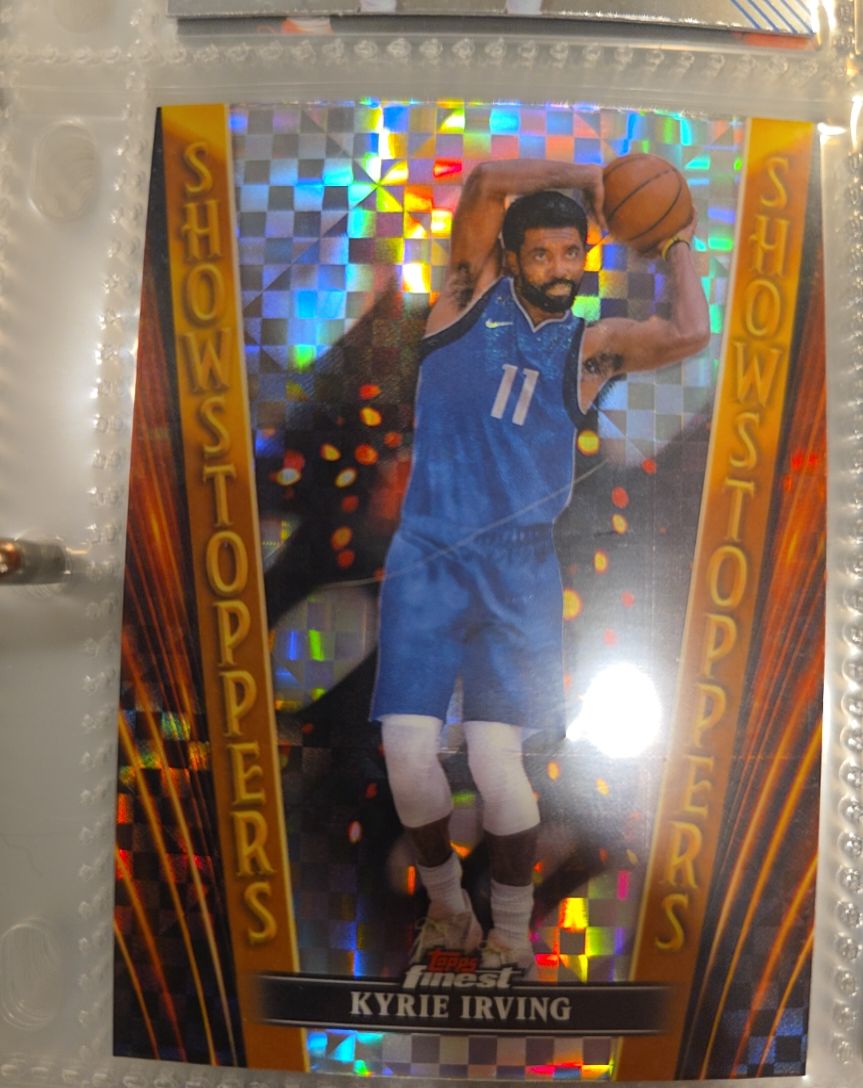 2023-24 Topps Finest Showstoppers #SS-5 Kyrie Irving — front