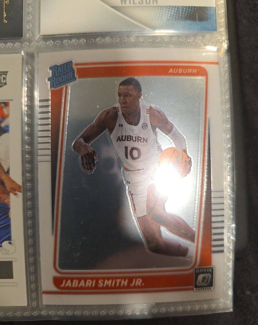 2022 Panini Donruss Optic #9 Jabari Smith Jr. — front