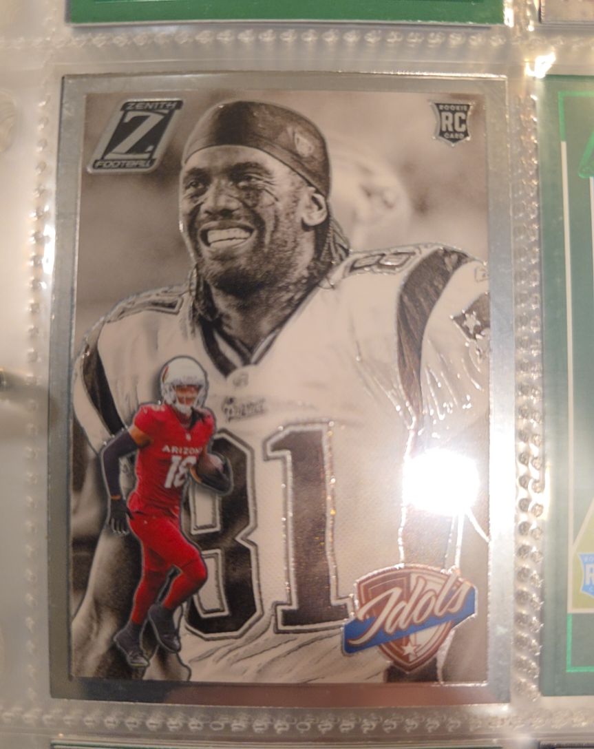 2024 Panini Zenith #12 Marvin Harrison Jr. / Randy Moss Idols — front