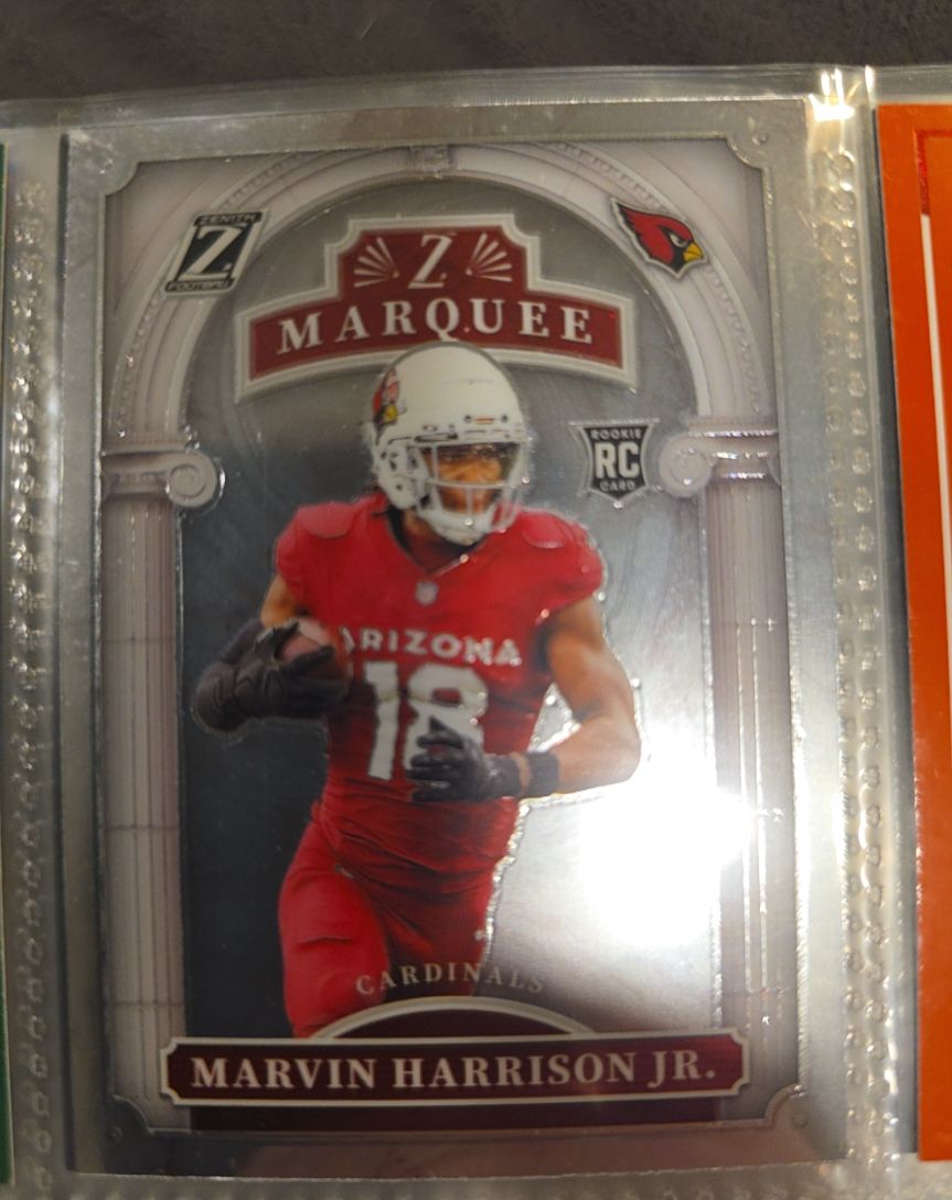 2024 Panini Zenith #5 Marvin Harrison Jr. Z Marquee — front