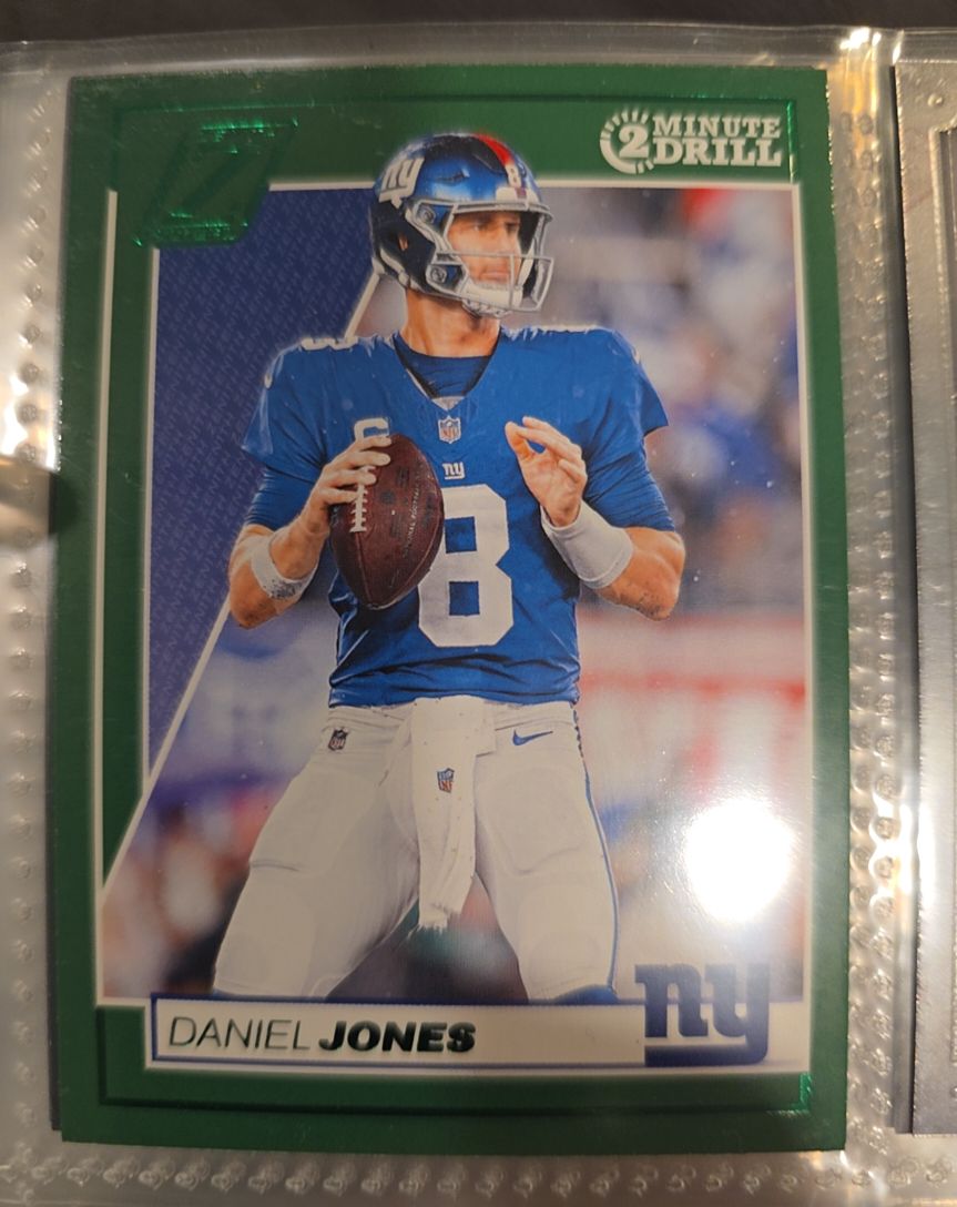 2024 Panini Zenith #72 Daniel Jones — front