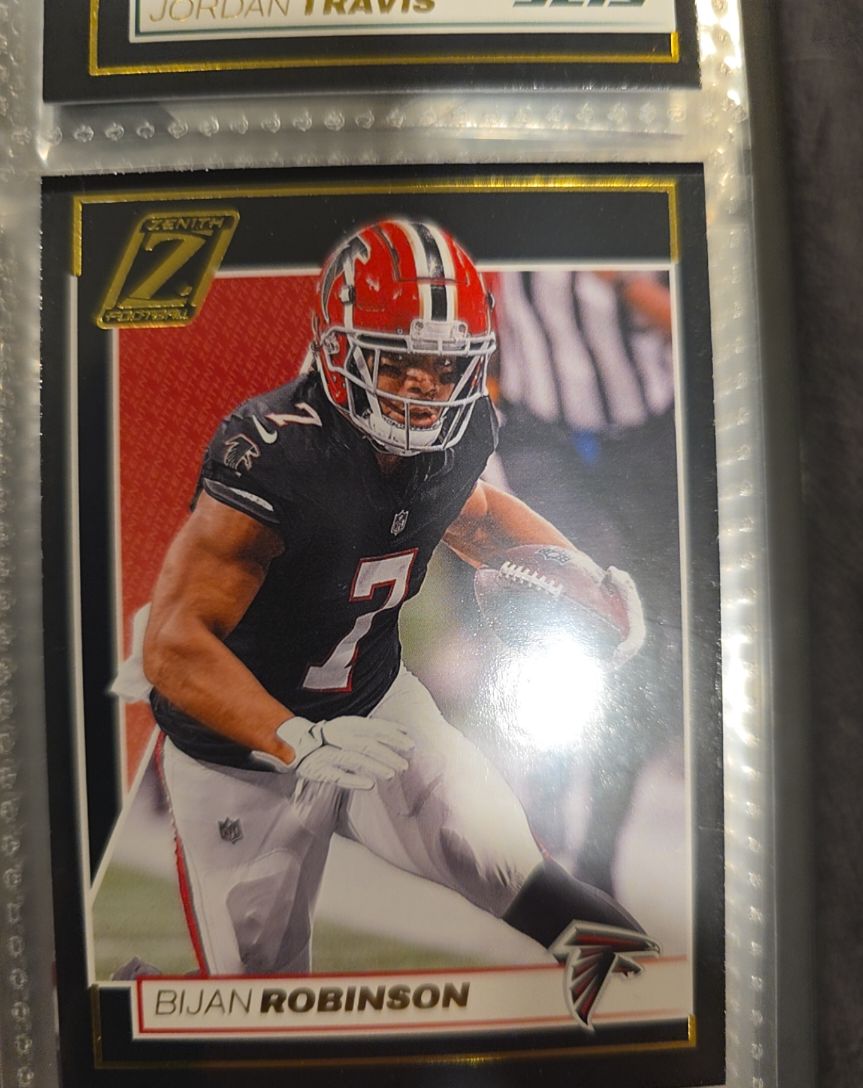 2024 Panini Zenith #5 Bijan Robinson — front