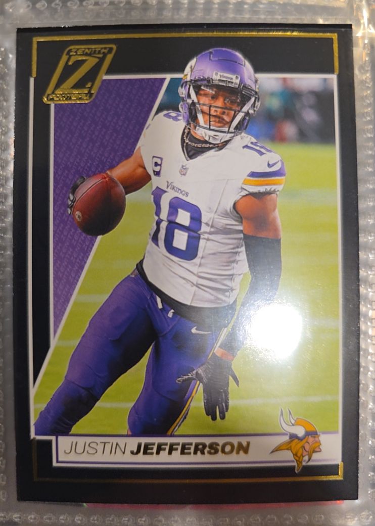 2024 Panini Zenith #63 Justin Jefferson — front