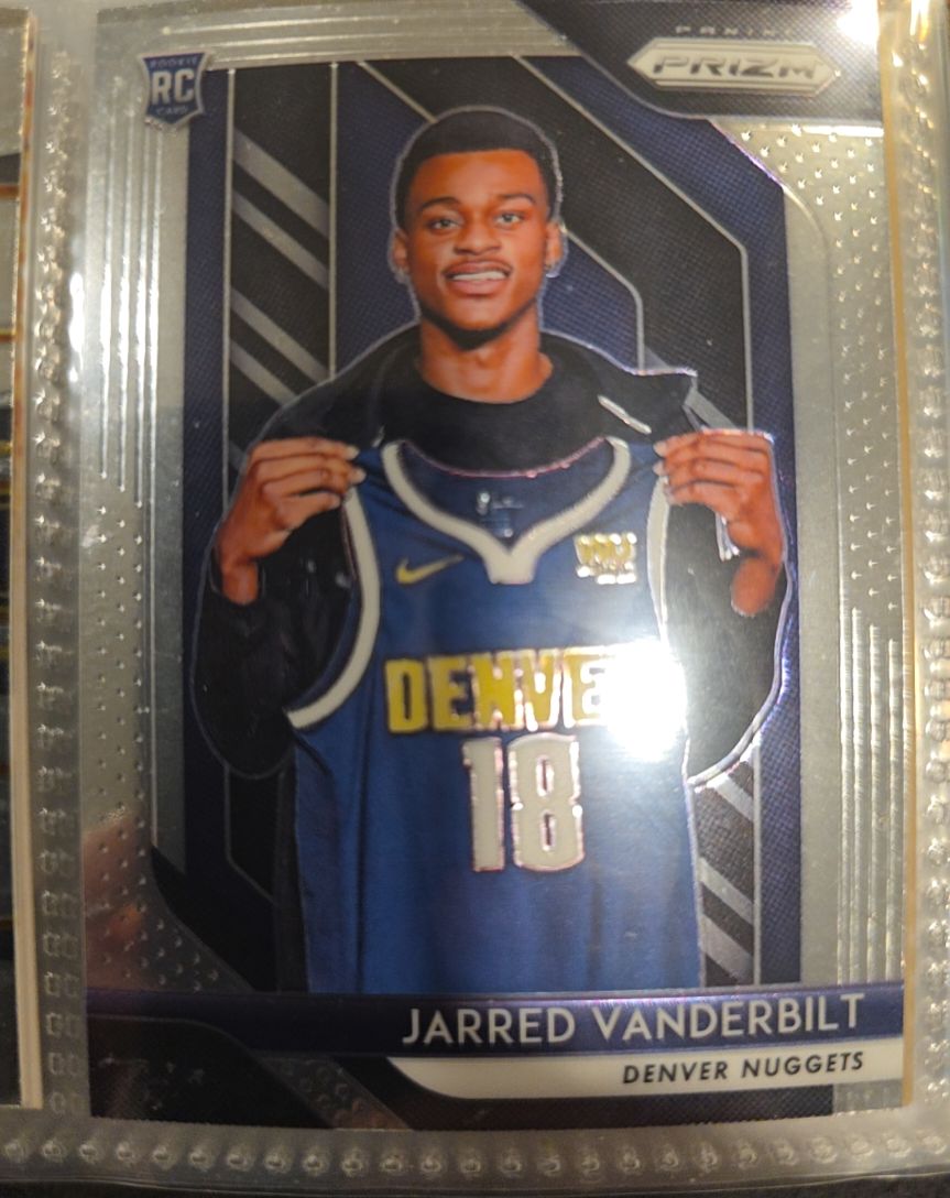 2018-19 Panini Prizm #42 Jarred Vanderbilt — front