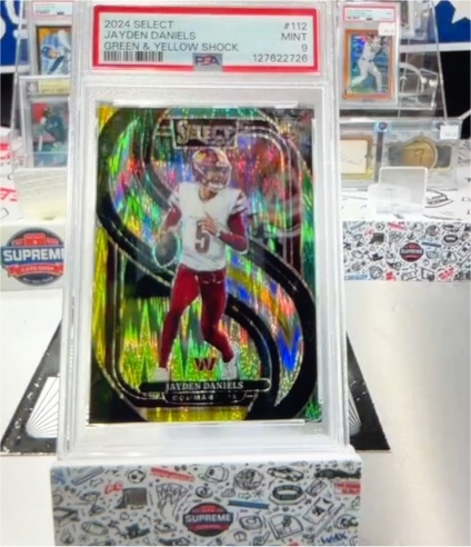2024 Panini Select #112 Jayden Daniels — front