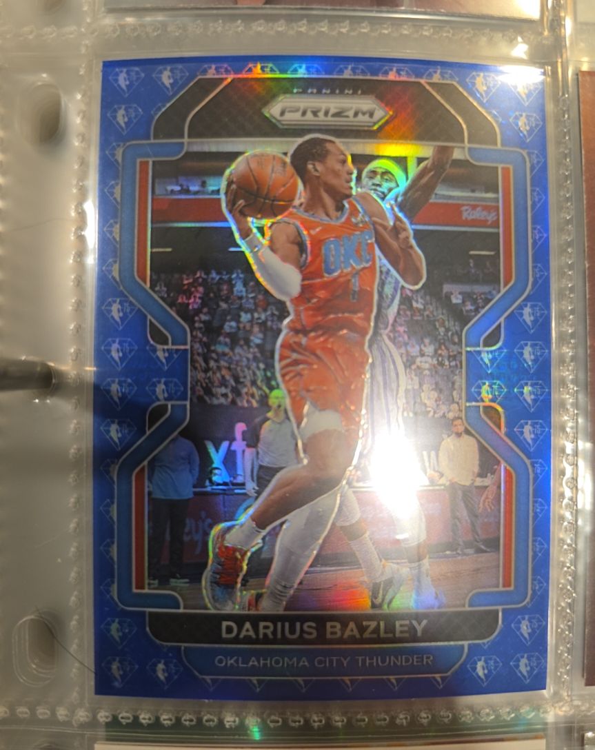 2021-22 Panini Prizm #237 Darius Bazley — front